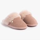 Ladies Duchess Sheepskin Slippers Pink Extra Image 1 Preview